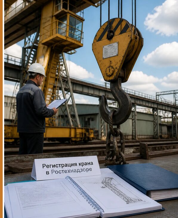 Регистрация крана в Ростехнадзоре в Петергофе от 15692 р. | Авеста ОТиПБ